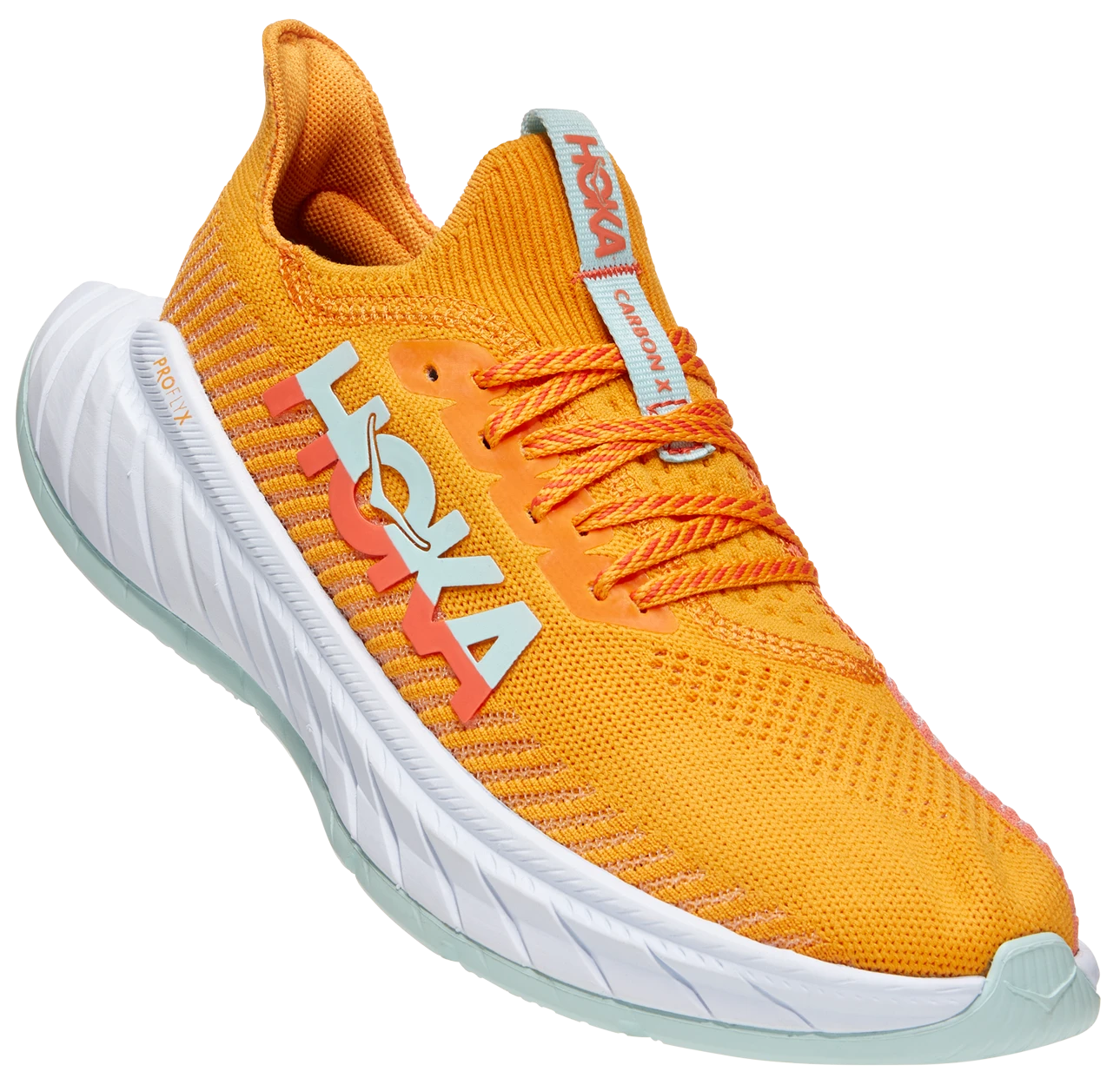 HOKA Women's Carbon X 3 - Radiant Yellow/Camellia (1123193-RYCM) - Image 2