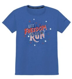 Brooks Men's Pacesetter Freedom Run Short Sleeve Shirt - Blue (211152903)
