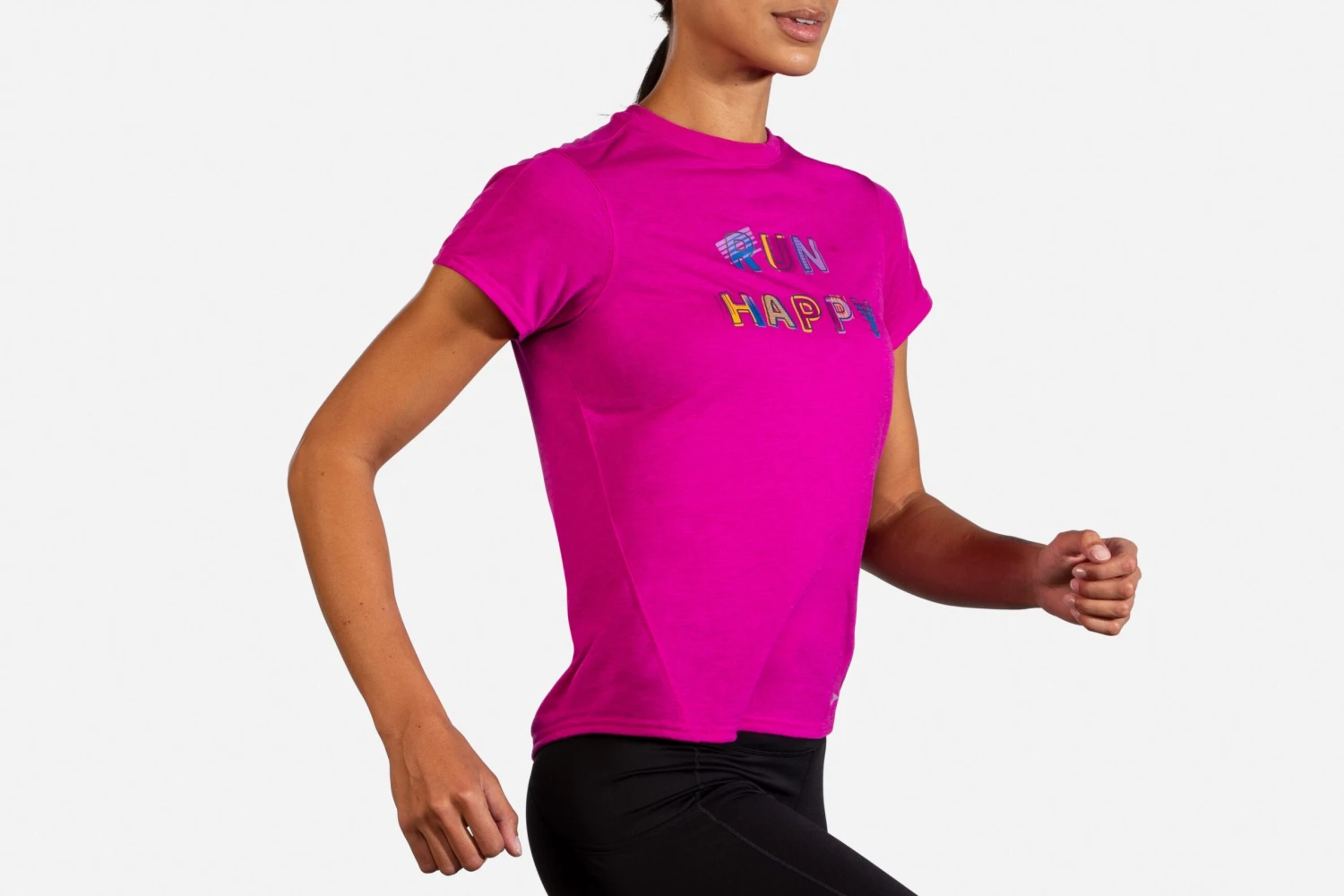 Brooks Women's Distance Graphic Short Sleeve (221469) - Image 10