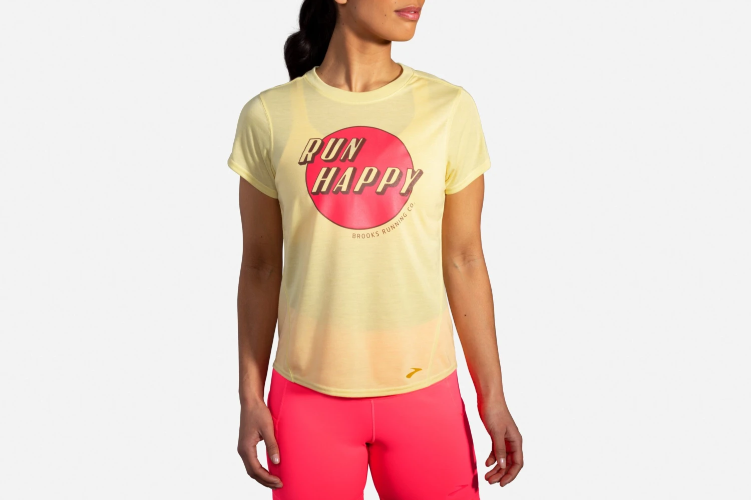 Brooks Women's Distance Graphic Short Sleeve (221469)