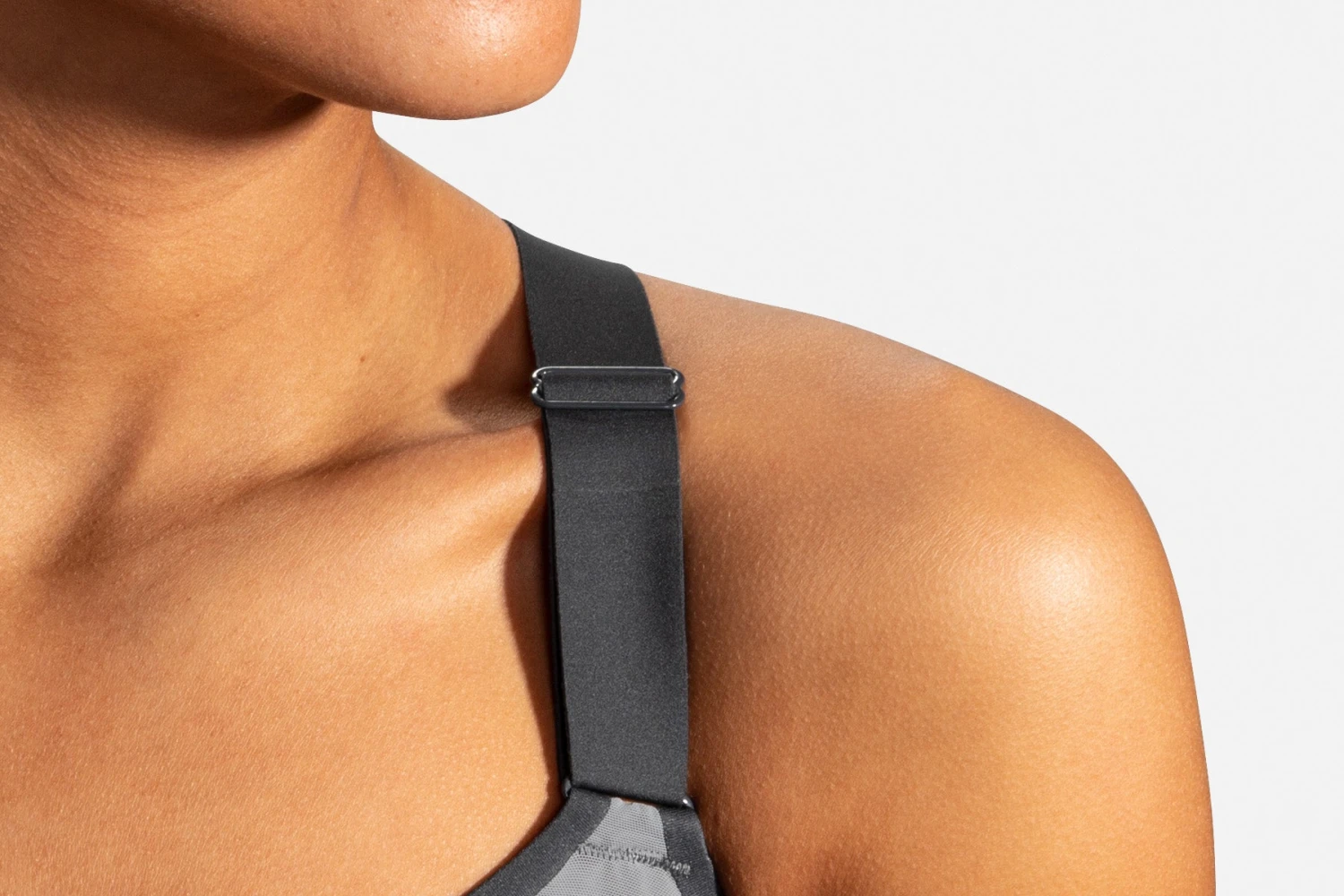 Brooks Women's Dare Racerback Run Bra - Asphalt (350073081) - Image 3