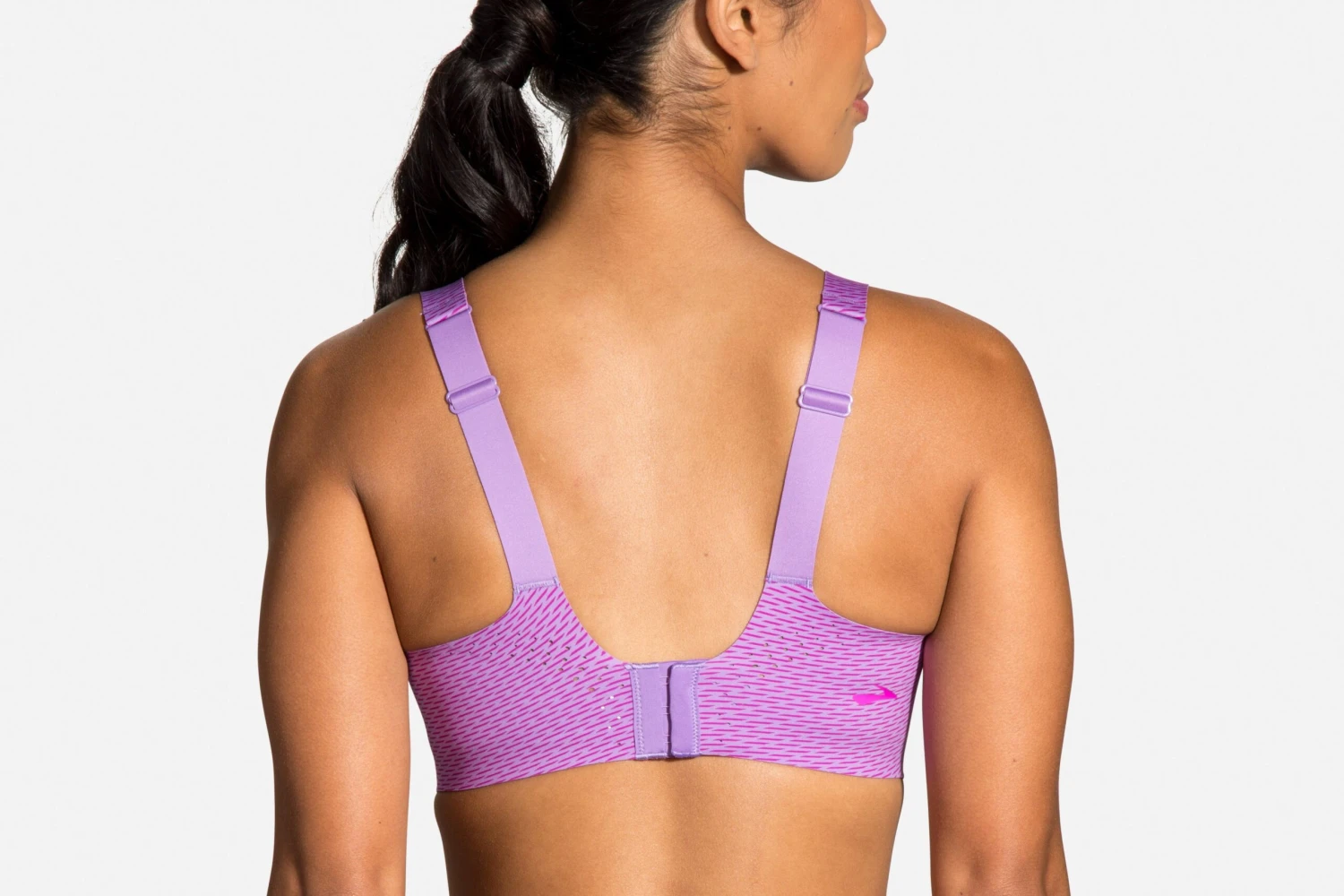 Brooks Dare Scoopback Run Bra - Heliotrope (350077519) - Image 2