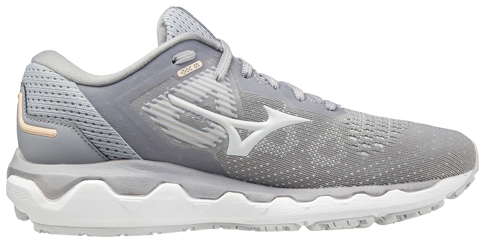 Mizuno Women's Wave Horizon 5 - Silver Filigree/Barely Blue (411305.7BBB) - Image 2