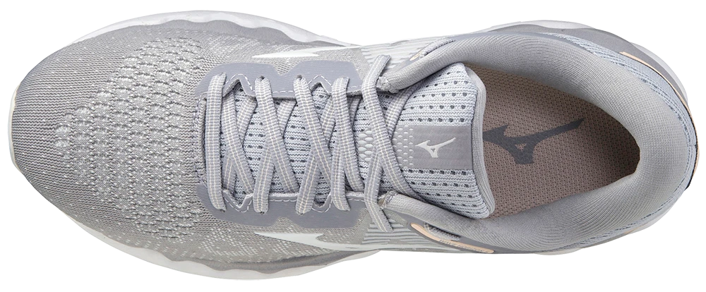 Mizuno Women's Wave Horizon 5 - Silver Filigree/Barely Blue (411305.7BBB) - Image 4