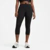 Nike Women's Mid-Rise Fast Crop Running Leggings - Black (CZ9238-010)