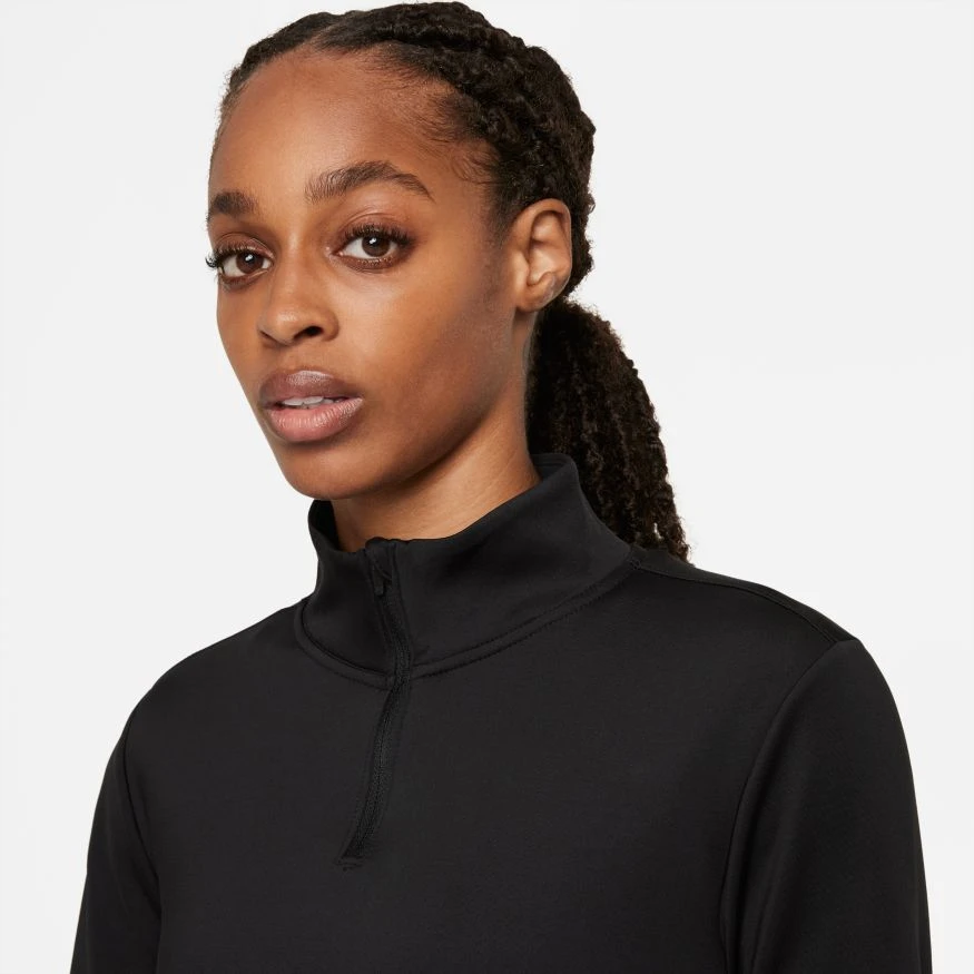 Nike Women's Therma-Fit One Long-Sleeve 1/2 Zip Top (Plus Sizes) - Black (DN2239-010) - Image 4