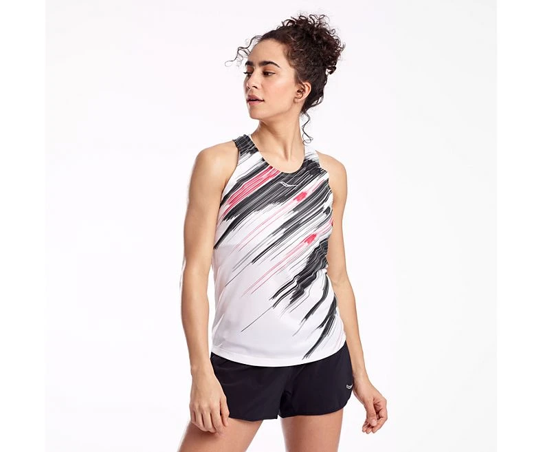 Saucony Women's Stopwatch Singlet (SAW800290)