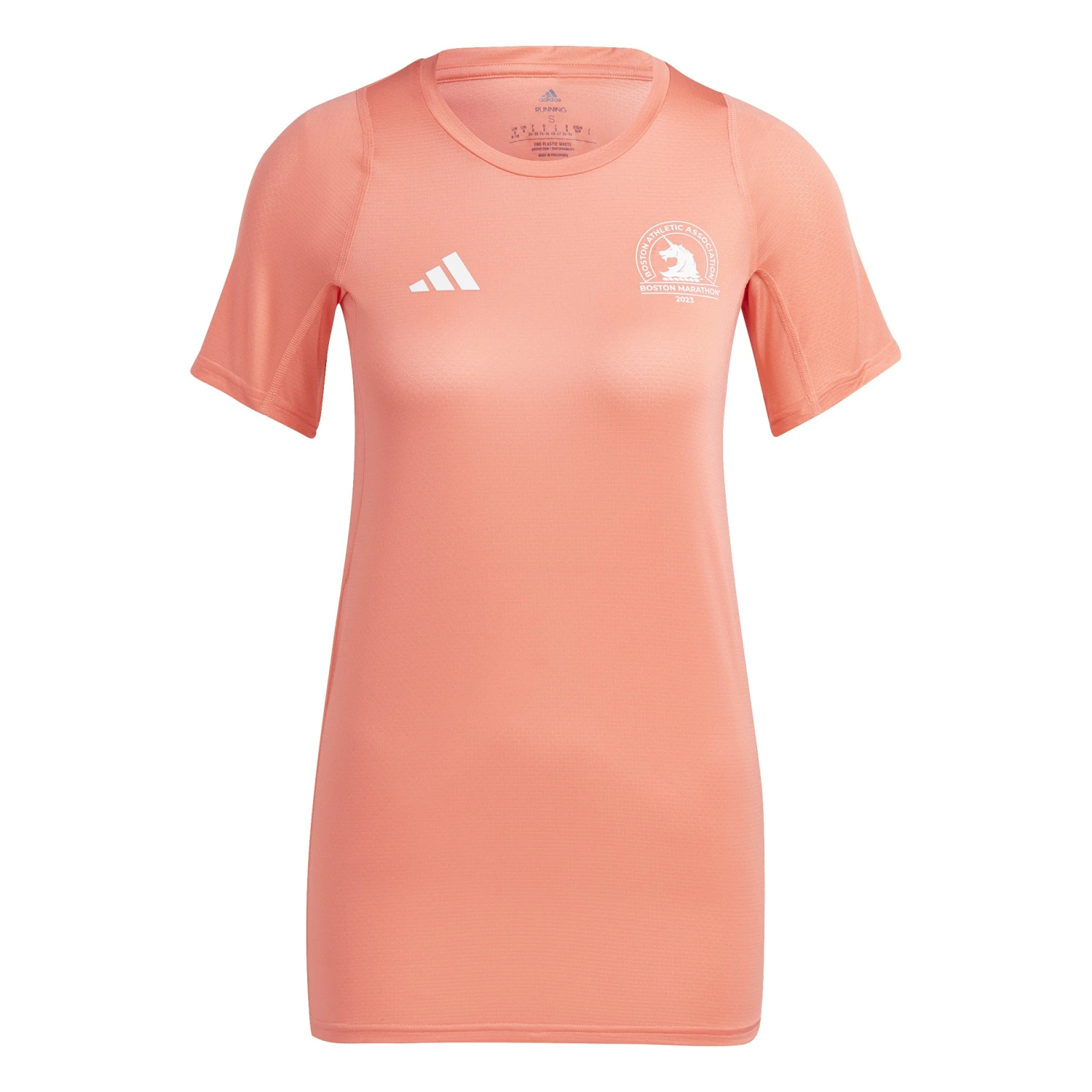 Adidas Women's Boston MarathonĀ® 2023 Allover Print T-Shirt - Image 6