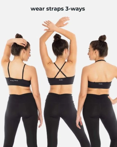 Handful Women's Adjustable Bra - Black (150-001) - Image 2