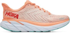 HOKA Women's Clifton 8 - Cantaloupe/Silver Peony (1119394-CSPY)