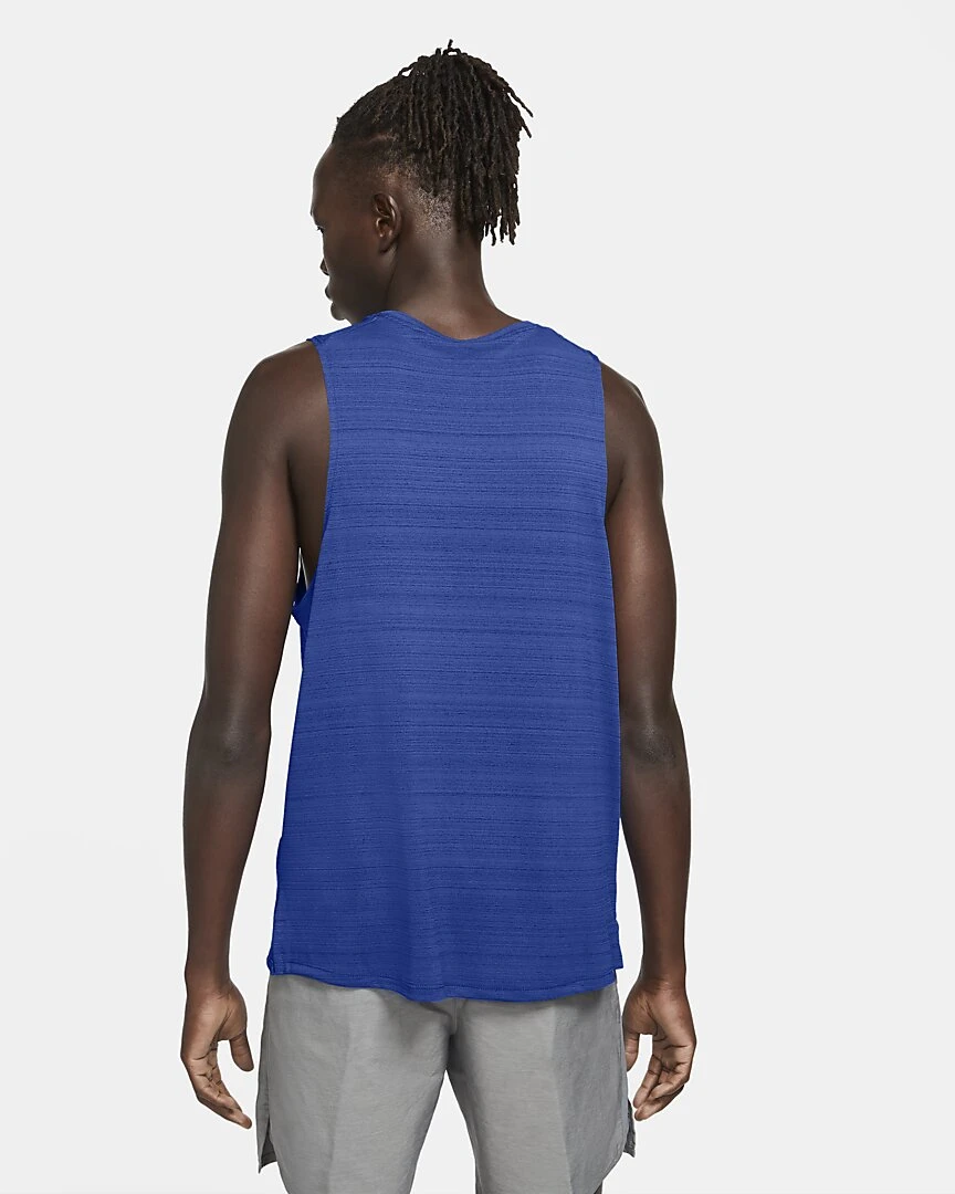 Nike Men's Dri-FIT Miler Tank - Game Royal (CU5982-480) - Image 2