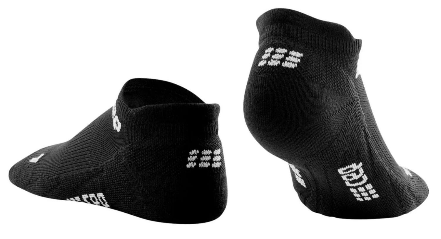 CEP Men's Compression No Show Socks 4.0 - Black (WP36R) - Image 2