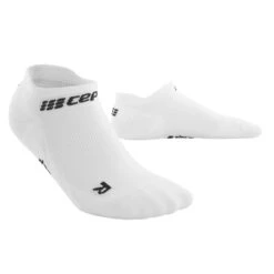 CEP Men's Compression No Show Socks 4.0 - White (WP36R)