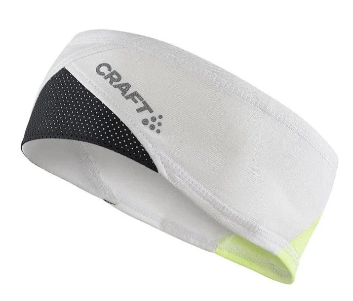 Craft ADV Lumen Fleece Headband - Ash White/Flumino (1909835-895851)