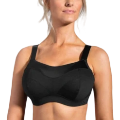 Brooks Women's Embody High Impact Sports Bra - Black (350067-001)