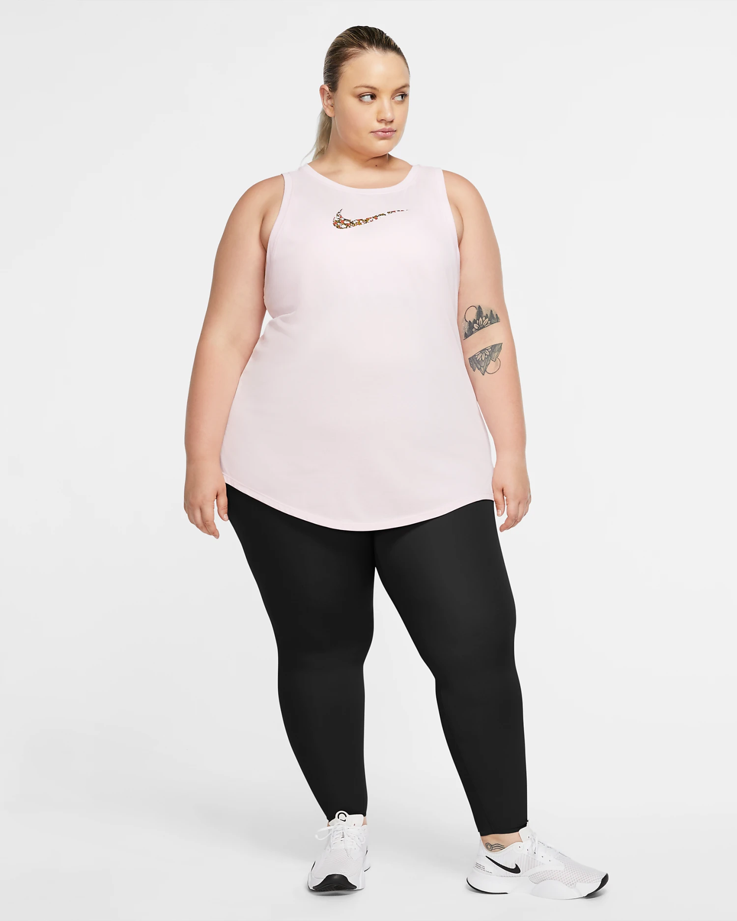 Women's Nike One Luxe Tight Plus Size - Image 3